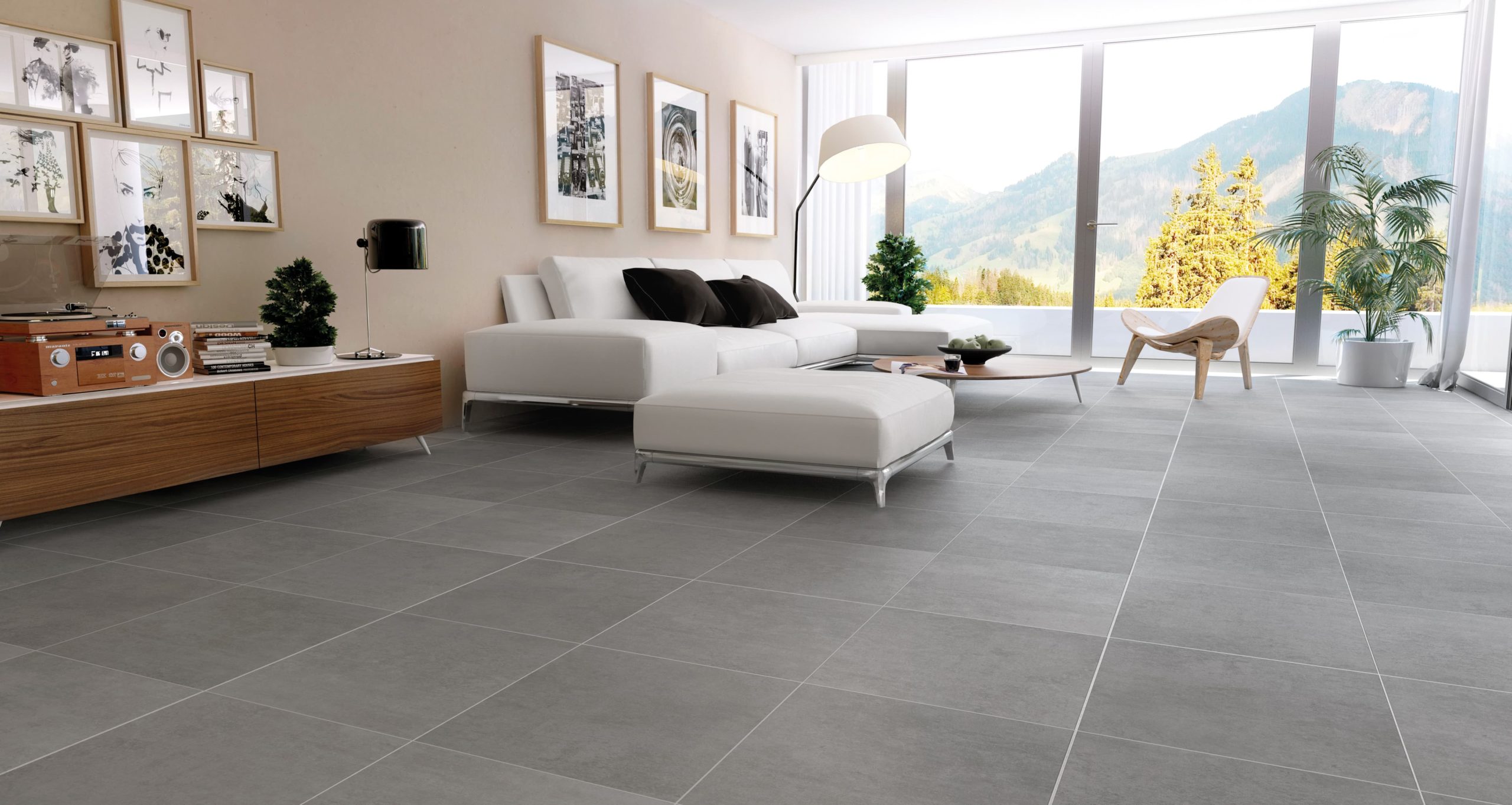 Norwich Gris 60x60 Porcelánico Rectificado
