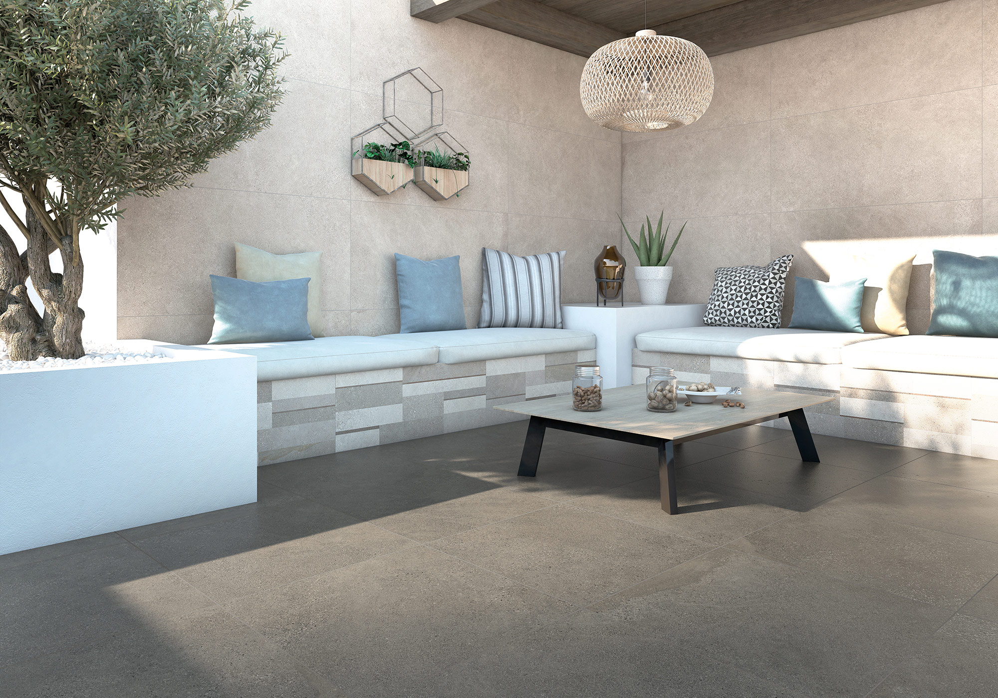 Cyprus noce 60x60 Porcelánico Rectificado